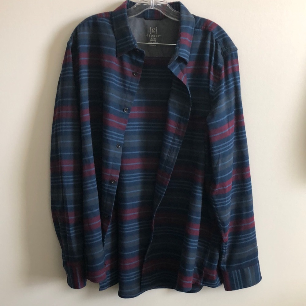 George Super Soft Long Sleeve Flannel Shirt